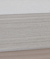 Плинтус с кабель-каналами 253 Ясень серый 70мм