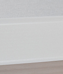 Плинтус с кабель-каналами 001 Белый  70мм