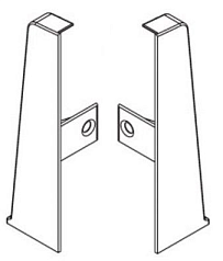Заглушка левая/правая 361 Акация 70мм