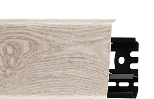 Плинтус со съемной панелью Дуб Бургос 70мм (20)