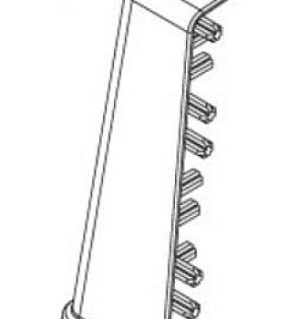 Угол наружный 361 Акация 70мм