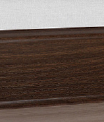 Плинтус с кабель-каналами 291 Орех 70мм