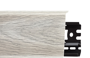 Плинтус со съемной панелью Дуб Кавказский 70мм (16)