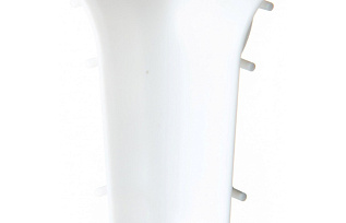 Внутренний угол Белый 58мм (ТР 58 060)