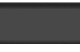 Плинтус Чайка с мяг.краем Черный 58мм (ТР 58 076)