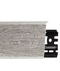 Плинтус со съемной панелью Дуб Модена 70мм (23)