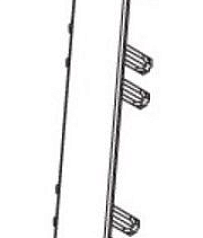 Соединитель 255 Ясень бьянко 70мм